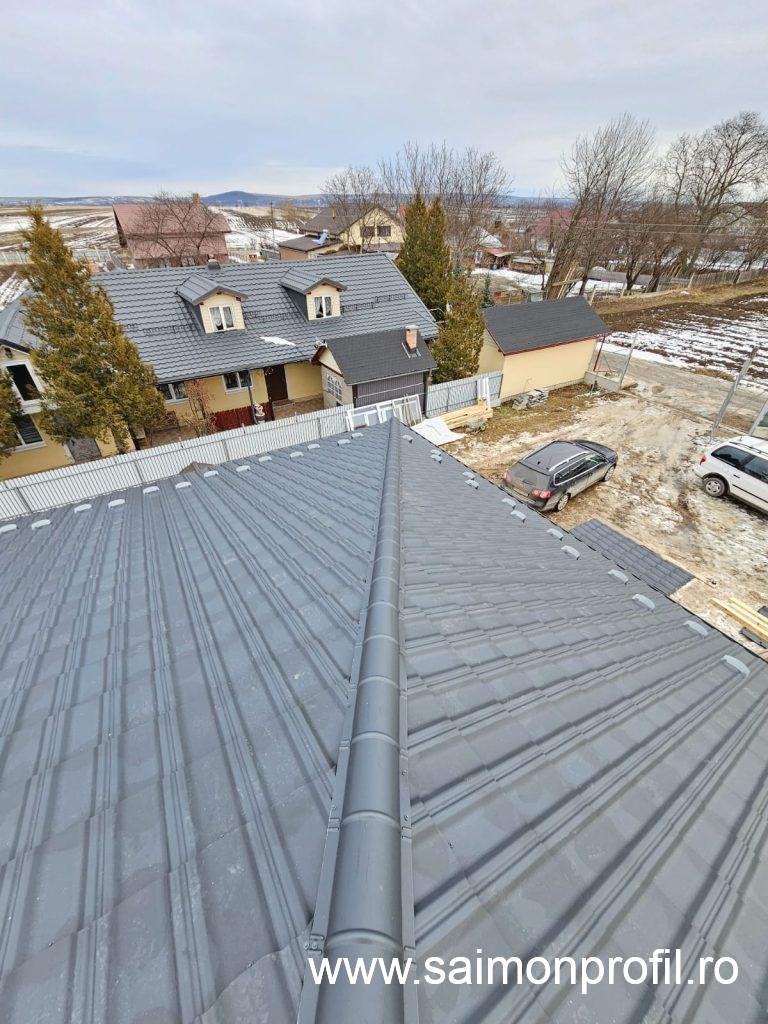 Tablă acoperiş tip ţiglă metalică Rufster CELESTA Neamţ